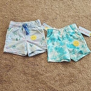 Baby Boy Shorts Bundle 12 Months Dinosaur Tie Dye
